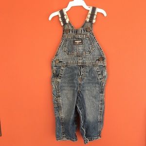 Oshkosh Denim Overalls 6-9 month